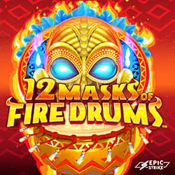12 Masks of Fire Drums